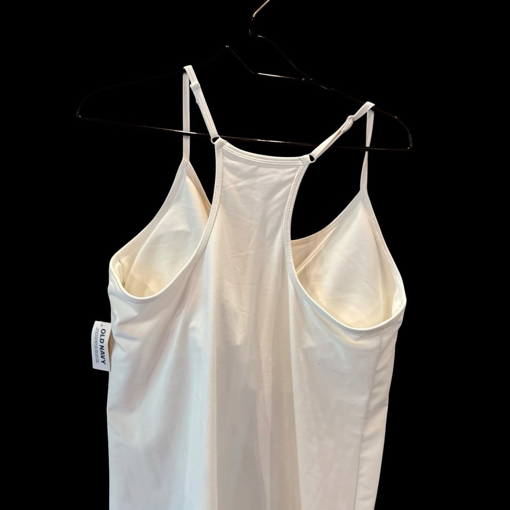 NWT OLD NAVY Tennis Athleisure White Dress Travel Casual Size XLT Active Stretch - Picture 4 of 7
